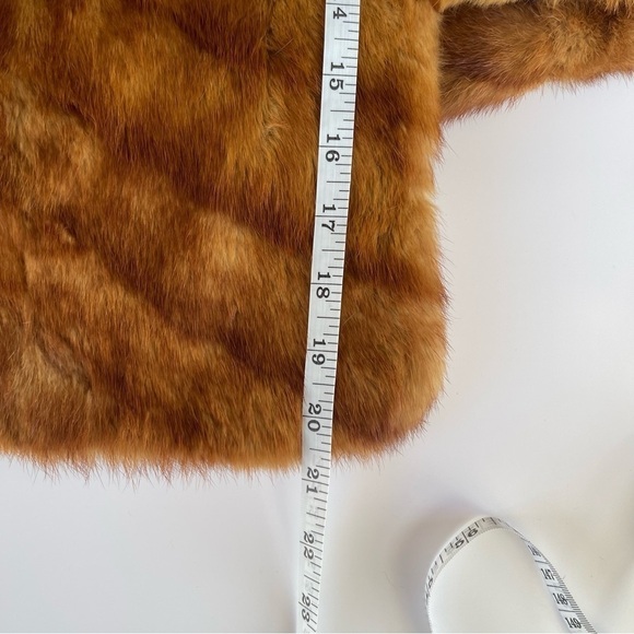 Vintage 1940’s Fur Cape Shrug Fox - Picture 10 of 16